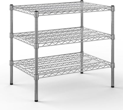 Regal Altair 21" Deep x 30" Wide x 27" Height Wire Shelving Kit | 3-Tier | NSF by Regal+Altair