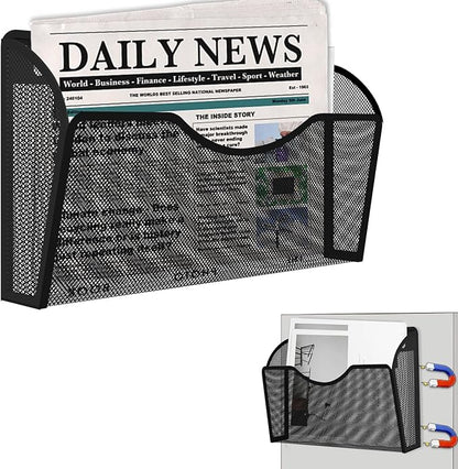 KZWKRG Magnetic File Holder, Magnetic File Folder Holder, No Drilling by Unknown