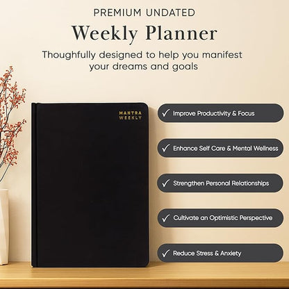 Mantra Planner 2026 Planner, Daily Journal & Gratitude Journal All-In-One - Image 2