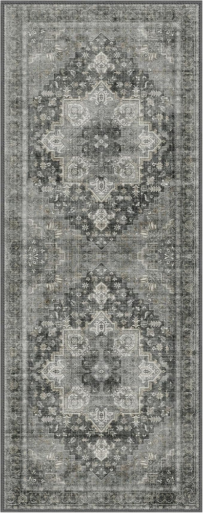 GENIMO 2x4 Runner Rugs for Hallway, Machine Washable Non Slip Vintage Rugs - Image 7