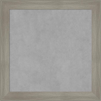Amanti Art Grey Framed Magnetic Board 24x24 Medium Vision Board by AmantiArt