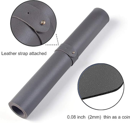 SUJAYU Dual Sided PU Leather Desk Pad, Mouse Pad, Office Desk Mat, Non-Slip - Image 3