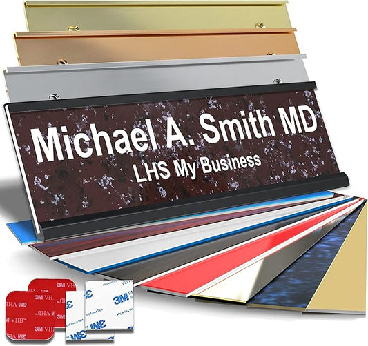 Custom Name Plate for Doors, by LHS+My+Business