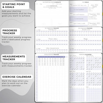 Clever Fox Fitness & Food Journal PRO – Daily Workout & Meal Planner - Image 5