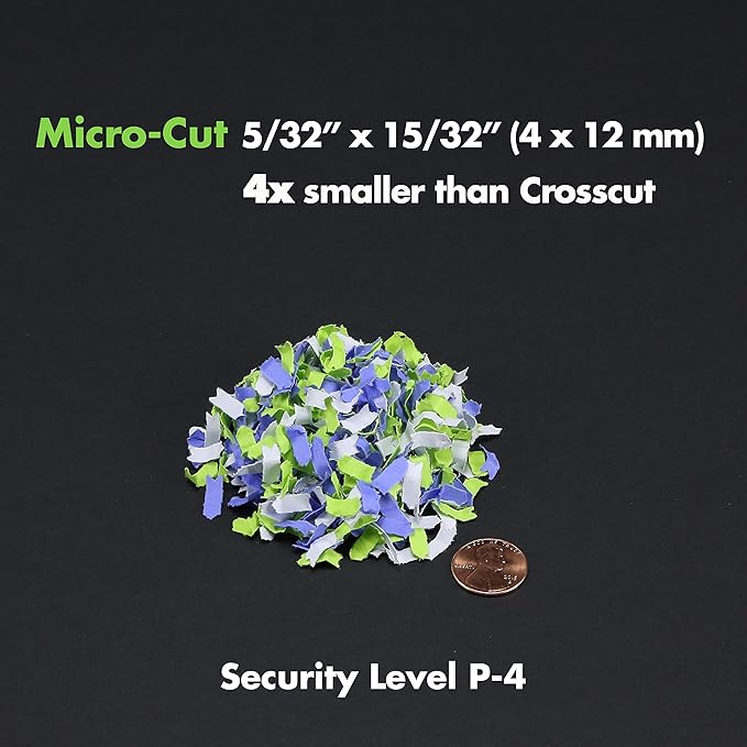 Aurora AU1275MA Professional Grade 12-Sheet Micro-Cut Paper and CD/Credit Card - Image 3