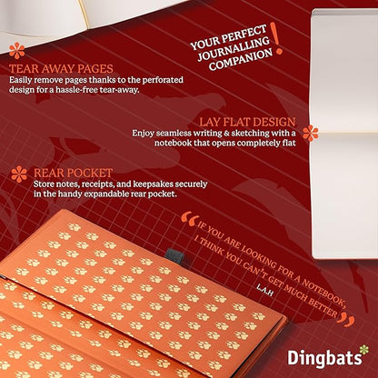 Dingbats* Wildlife Dotted Extra Large A4 Writing Journal Notebook - Image 5