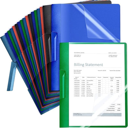 Maitys 25 Pack Durable Clear Report Covers by Unknown
