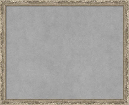 Amanti Art Silver Framed Magnetic Board 18x22 Small Vision Board by AmantiArt