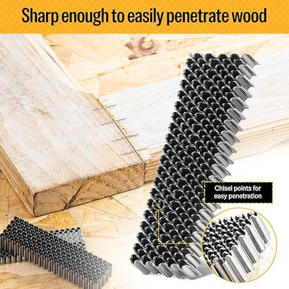 meite Corrugated Fasteners MC138 25 Gauge 1-Inch Crown 3/8-Inch Length - Image 6