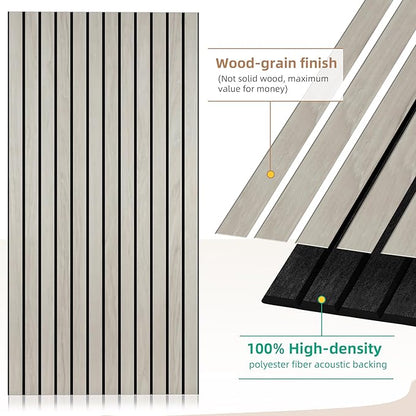 10 Pack Large Acoustic Panels 47.2”x23.6”, Decorative Acoustic Wall Panel - Image 2