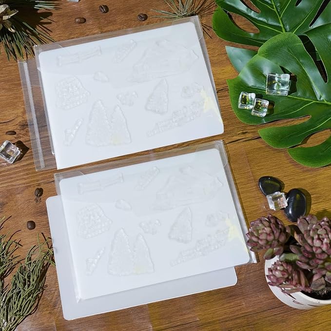 20 PCS Clear Stamps Storage Panels, Resealable Die Cut Storage Bag - Image 6