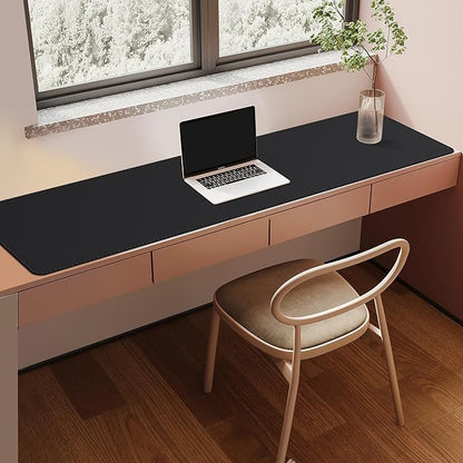 Mydours 59" x 15.7" Oversized PU Leather Desk Mat - Image 3