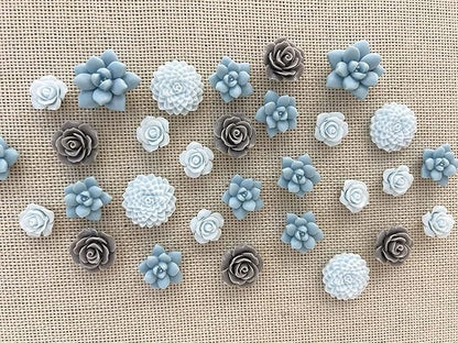 24 Pcs Decorative Pushpins, Cork Board Tacks, Bulletin Board Tacks, Thumb Tack by Temoyj