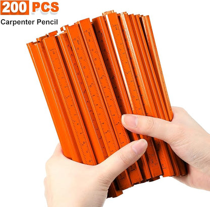 Honoson 200 Pcs Flat Construction Pencils - Image 3