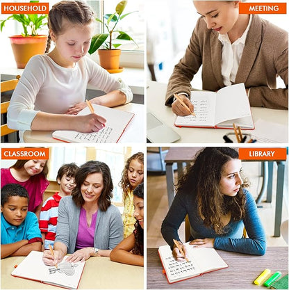 5 Pack Journal Notebook Bulk for School, Feela Hardcover Business Notebooks - Image 7