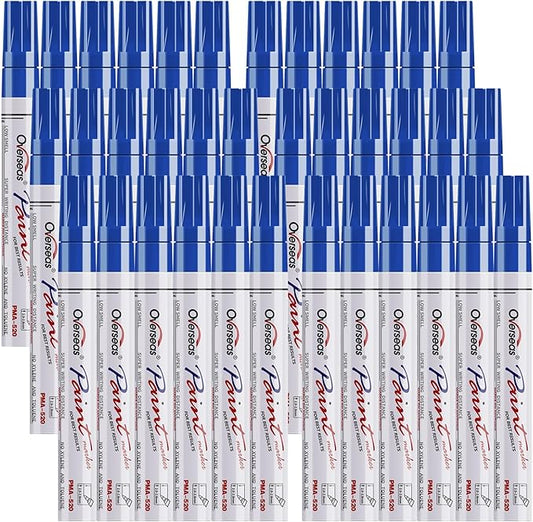 Overseas Blue Paint Marker Pens by Overseas