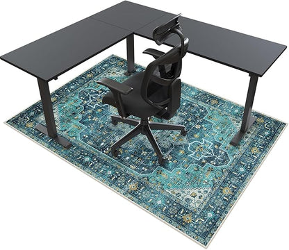 Anidaroel 46"x72" Chair Mat for Hardwood Floor/Tile Floor, Desk Chair Mat for by Anidaroel