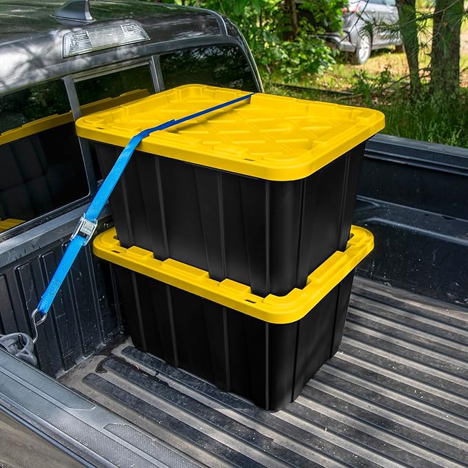 Sterilite 18-Pack Industrial Tote, Plastic Storage Container Bins - Image 5