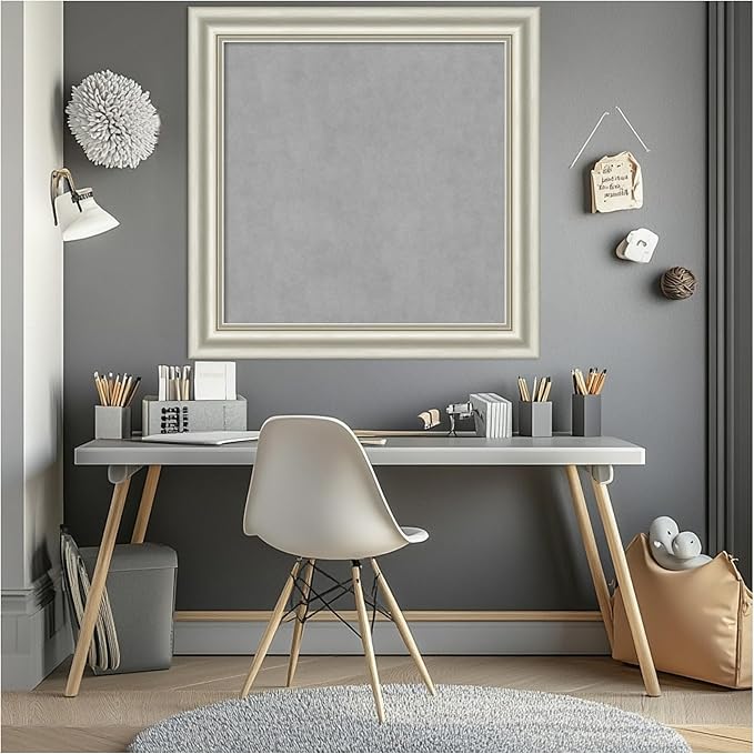Amanti Art Silver Framed Magnetic Board 30x30 Medium Vision Board - Image 5