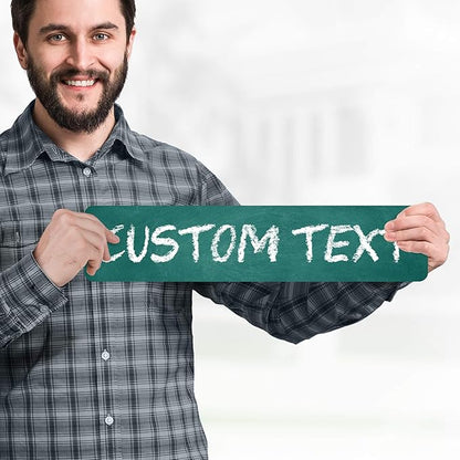 Custom Sign, Custom Street Sign, 11 Font Colors, 13 Font Styles, 4 Hole Options - Image 2