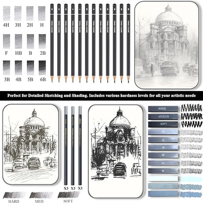 Fuxi Sketch Pad and Pencil Set | Stocking Stuffers, Art Supplies - Image 6