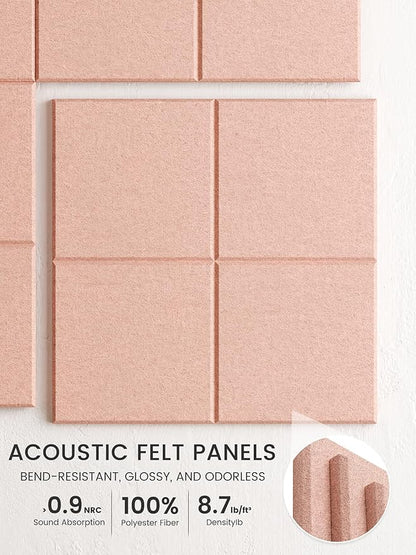 Bumusty Large Cork Board Alternative-47 x35 Felt Bulletin Board Tiles, - Image 3