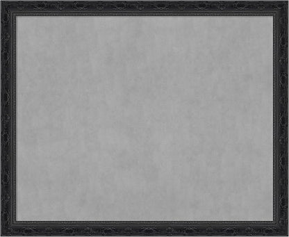 Amanti Art Black Framed Magnetic Board 36x44 X-Large Vision Board by AmantiArt