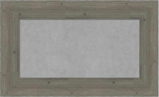 Amanti Art Grey Framed Magnetic Board 19x31 Small Vision Board by AmantiArt