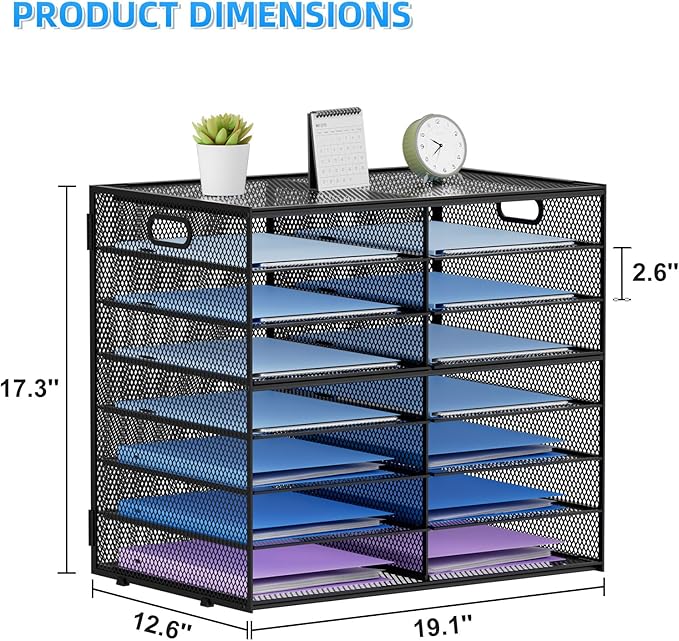 Lavatino 14 Compartments Paper Organizer - Image 4