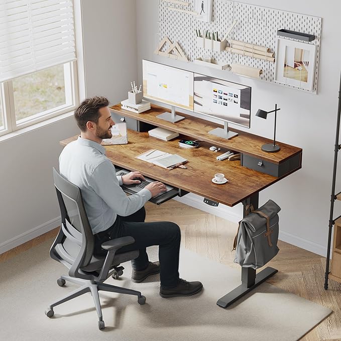 Klicelor 63 Inch Electric Standing Desk - Image 2