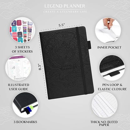 Legend Planner – Weekly & Monthly Life Planner to Hit Your Goals & Live - Image 2