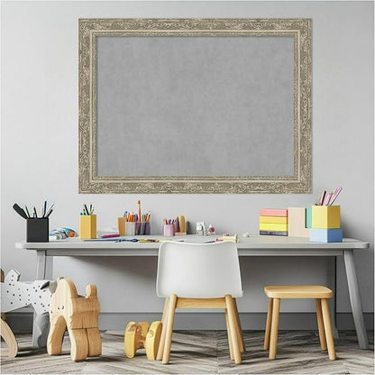 Amanti Art Silver Framed Magnetic Board 24x32 Medium Vision Board - Image 5