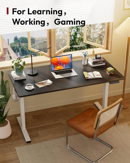 SANODESK Electric Standing Desk 55 x 28 Inches Whole-Piece Desktop Height - Image 4
