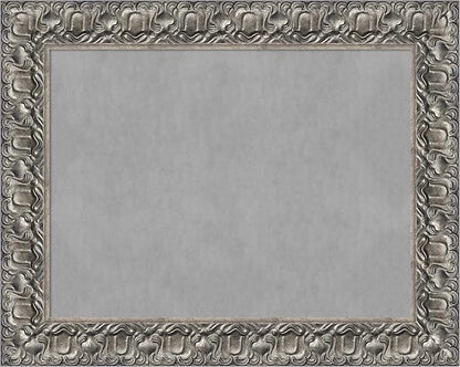 Amanti Art Silver Framed Magnetic Board 24x30 Medium Vision Board by AmantiArt