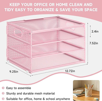 Subekyu Paper Letter Tray Organizer - Image 6