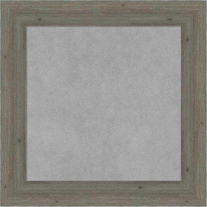 Amanti Art Grey Framed Magnetic Board 21x21 Small Vision Board by AmantiArt