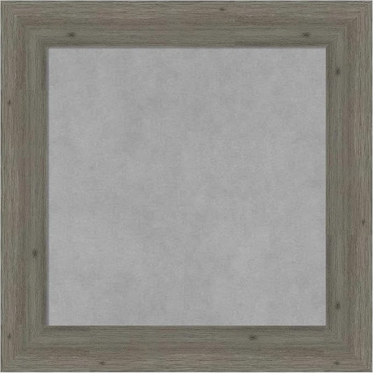 Amanti Art Grey Framed Magnetic Board 21x21 Small Vision Board by AmantiArt