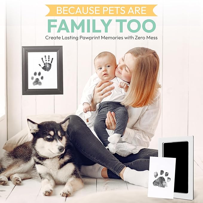 Clean Touch Ink Pad for Baby Handprints and Footprints – Inkless Infant Hand & - Image 4