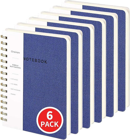 Spiral Notebook-5.75" x 8.125" College Ruled Journal by Oneirom