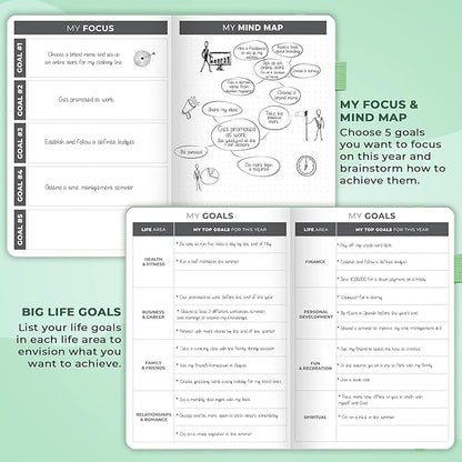 Clever Fox Planner – Undated Weekly & Monthly Planner - Image 6