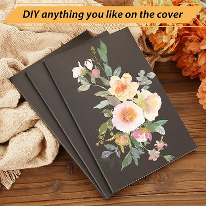 MIVIDE 50 Pack A5 Kraft Notebooks, Lined Travel Notebooks - Image 5
