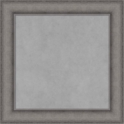 Amanti Art Grey Framed Magnetic Board 20x20 Small Vision Board by AmantiArt