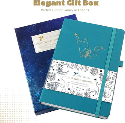 VIVID SCRIBBLES Dotted Journal – 160gsm Bleed Proof Thick White Paper – 200 - Image 3