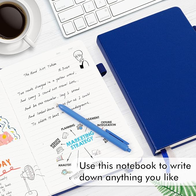 feela 8 Pack Journal Notebook Bulk - Image 4