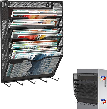 KZWKRG 6 Tier Magnetic File Holder by Unknown