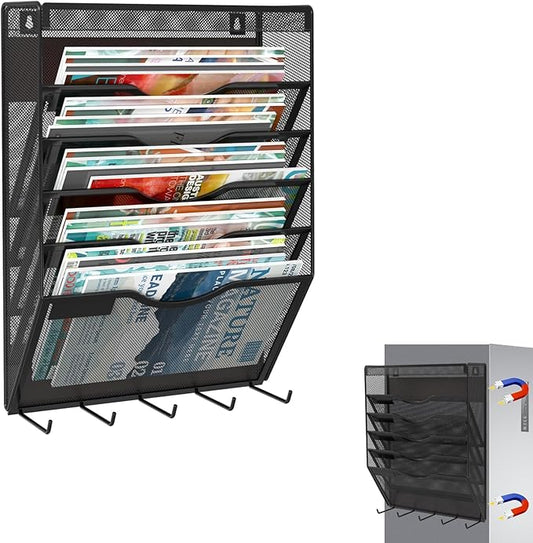 KZWKRG 6 Tier Magnetic File Holder by Unknown