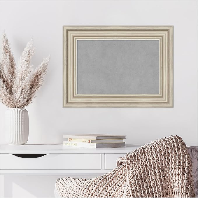 Amanti Art Silver Framed Magnetic Board 18x24 Small Vision Board - Image 6