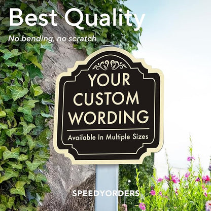 Custom Outdoor Decorative Signs, Personalized Aluminum, Waterproof USA Signs - Image 8