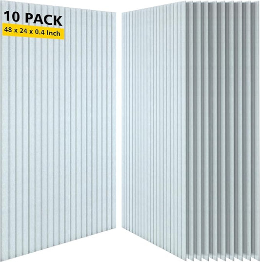 AUTORIFIC Acoustic Panels, 10 Pack Sound Panels Noise Reducing by AUTORIFIC