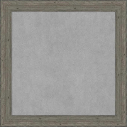 Amanti Art Grey Framed Magnetic Board 29x29 Medium Vision Board by AmantiArt